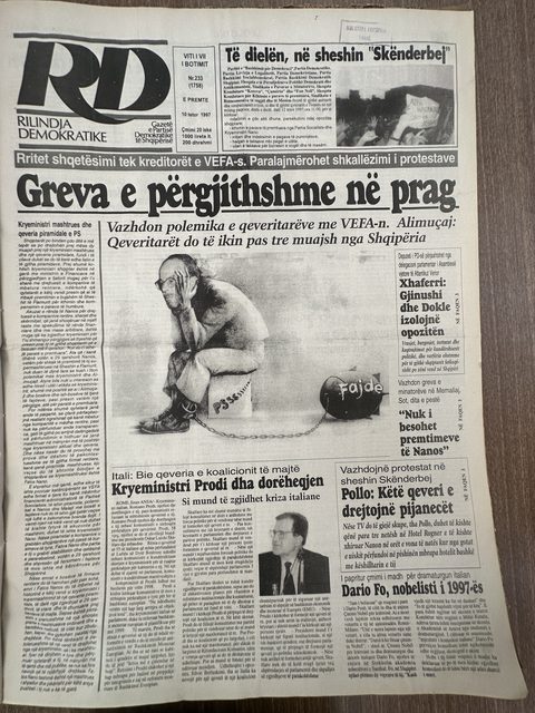 Rilindja Demokratike 1997-10-10